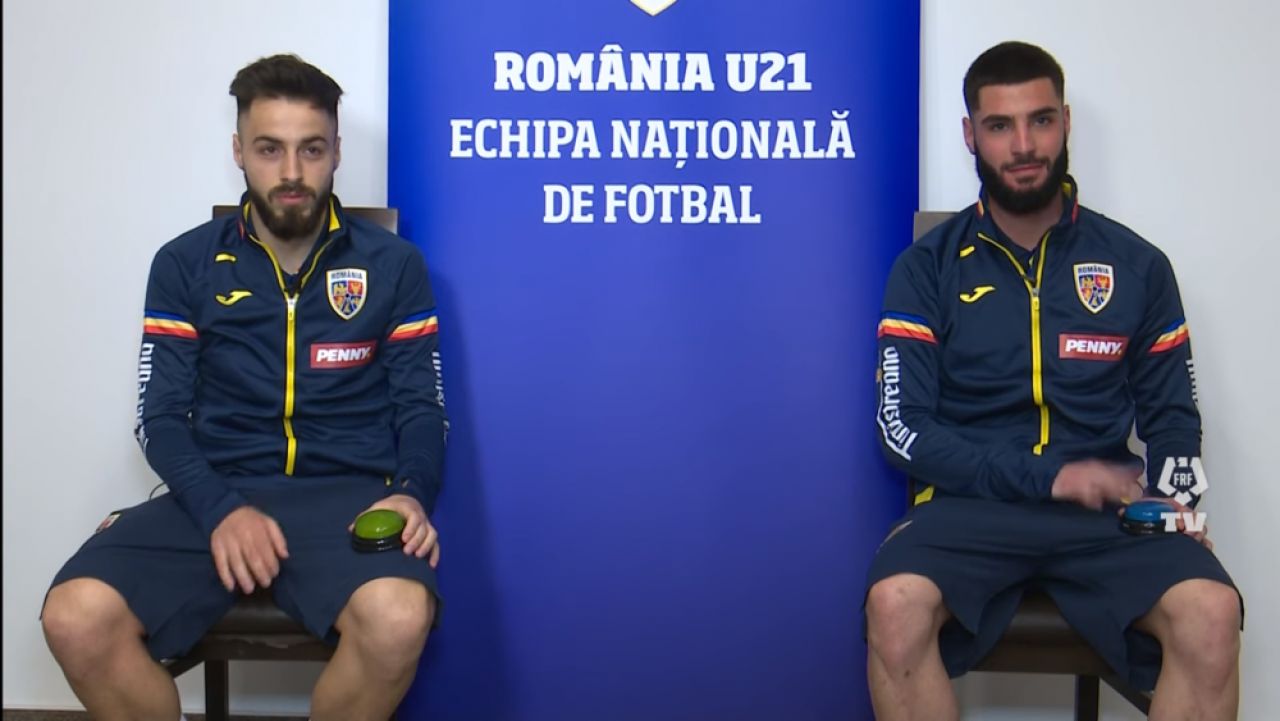 Andrei Ciobanu si Radu Boboc, in fata unei mari provocari! :) Cat de bine isi cunosc colegii de la nationala U21 _3