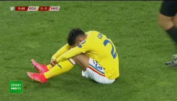 Ghinion URIAS pentru Coman! S-a accidentat si este schimbat cu Mihaila