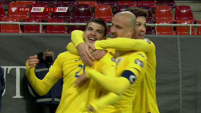 Hagi, EROUL lui Radoi! Victorie LA LIMITA dupa ce am luat doua goluri in DOUA MINUTE! Executii SUPERBE ale lui Mihaila si Tanase! Aici ai tot ce s-a intamplat in Romania 3-2 Macedonia_16