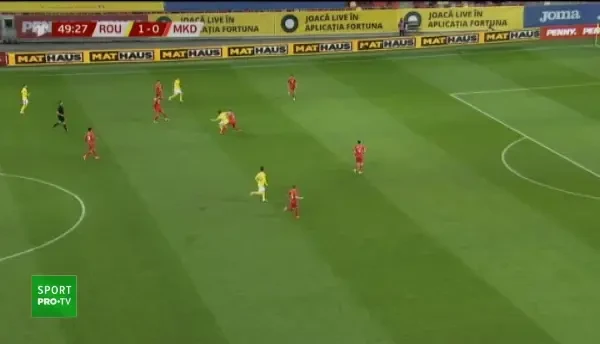 GE-NI-AL! Mihaila, noua 'BESTIE' a Romaniei! A inscris un gol SUPERB cu un sut incredibil de la distanta