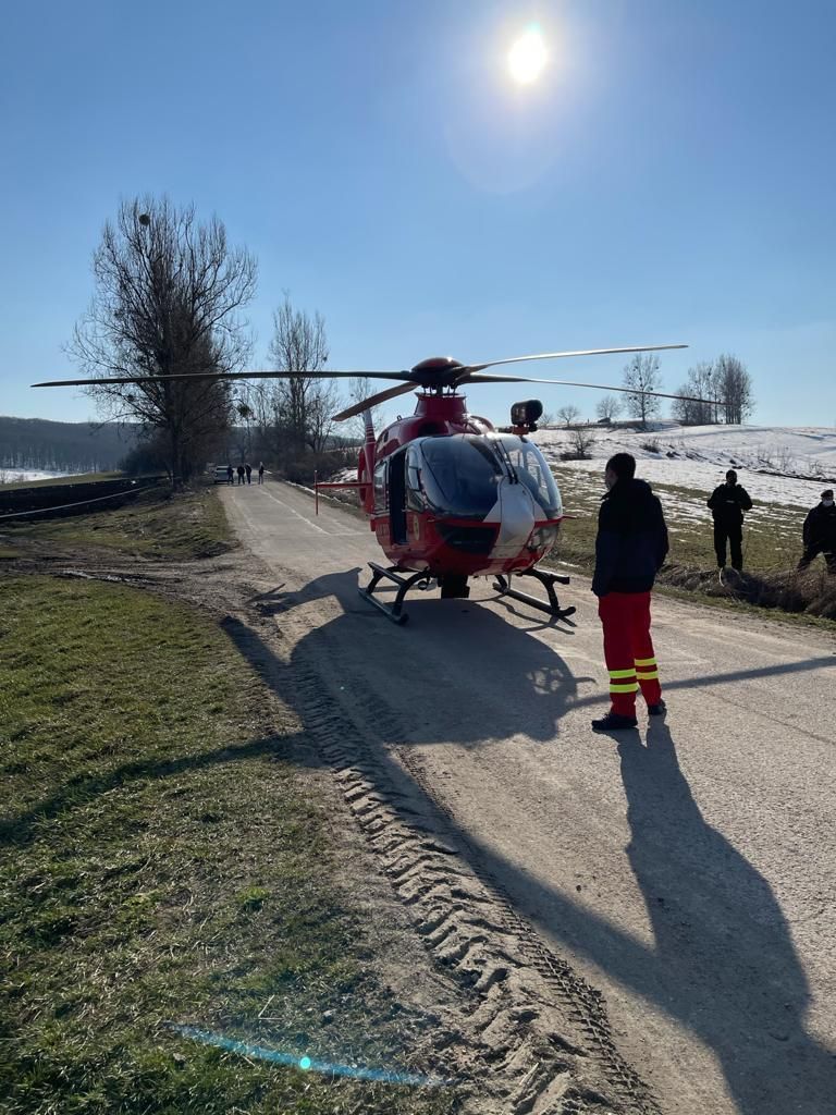 Accident HORROR in Raliul Brasovului! Echipajul SMURD a ajuns in 90 de secunde! Copilotul si-a fracturat ambele picioare_1