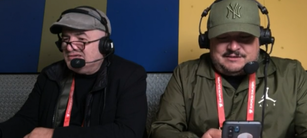 Florin Calinescu si Bobonete,. comentariu genial pentru Romania - Germania pe www.sport.ro! Meci MONDIAL la Bucuresti!