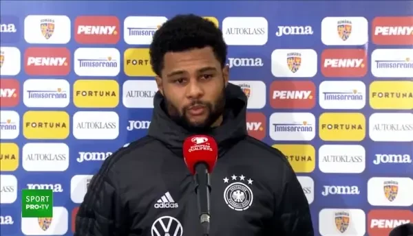 EXCLUSIV | "Romania a jucat mai mult decat a facut-o Islanda!" Reactia 'killer-ului' Gnabry dupa ce a UCIS Romania pe Arena Nationala