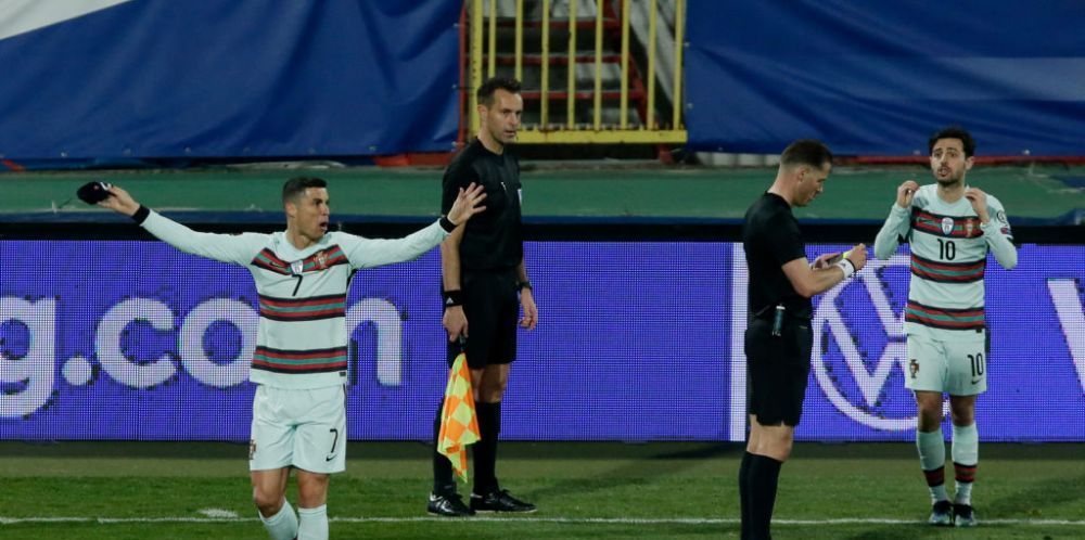 Arbitrul care nu a validat golul lui Ronaldo contra Serbiei rupe tacerea!