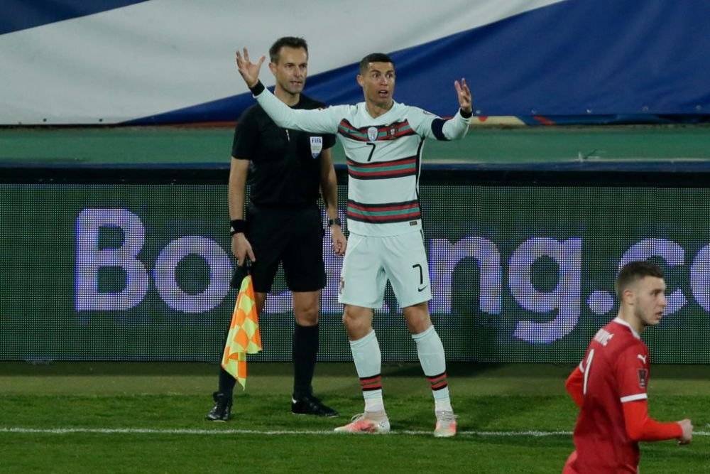 Arbitrul care nu a validat golul lui Ronaldo contra Serbiei rupe tacerea! 