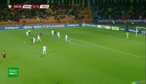 Dezastrian, nu alta! Romania a fost condusa de Armenia la Erevan. Gafe colosale in apararea nationalei lui Radoi