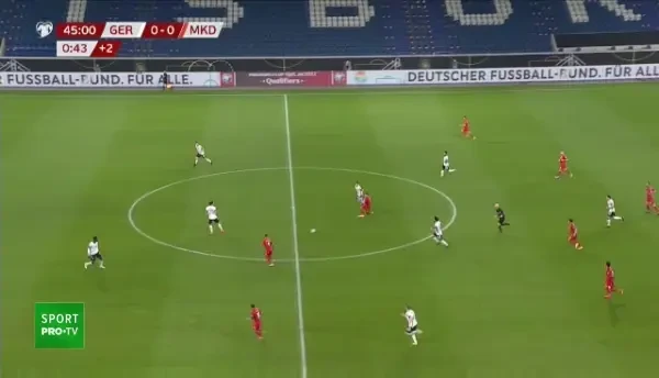 Soc in Germania - Macedonia. Pandev a deschis scorul in prelungirile primei reprize