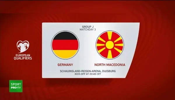 Halucinant! Macedonia de Nord a invins in Germania si a aruncat in aer grupa Romaniei!