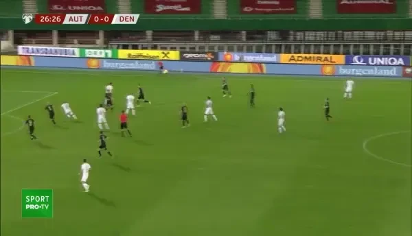 AUSTRIA 0-4 DANEMARCA
