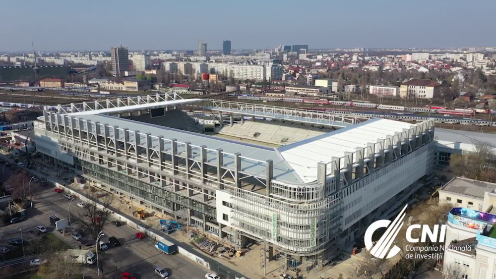 Imagini de senzatie cu noul stadion Rapid! S-au montat primele parti din nocturna, urmeaza gazonul. Cum arata azi arena si ce nume e cel mai probabil sa poarte_2
