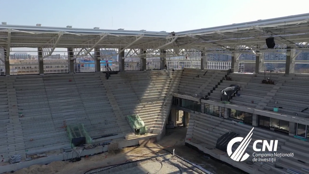 Imagini de senzatie cu noul stadion Rapid! S-au montat primele parti din nocturna, urmeaza gazonul. Cum arata azi arena si ce nume e cel mai probabil sa poarte_4