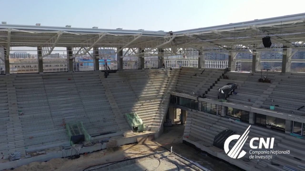 Imagini de senzatie cu noul stadion Rapid! S-au montat primele parti din nocturna, urmeaza gazonul. Cum arata azi arena si ce nume e cel mai probabil sa poarte_4