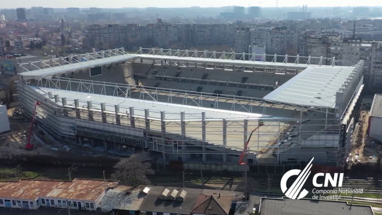 Imagini de senzatie cu noul stadion Rapid! S-au montat primele parti din nocturna, urmeaza gazonul. Cum arata azi arena si ce nume e cel mai probabil sa poarte_6