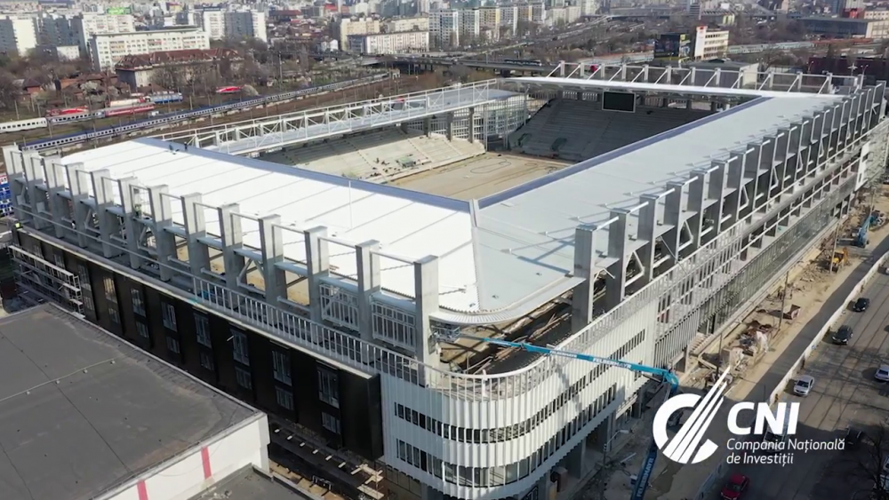 Imagini de senzatie cu noul stadion Rapid! S-au montat primele parti din nocturna, urmeaza gazonul. Cum arata azi arena si ce nume e cel mai probabil sa poarte_10