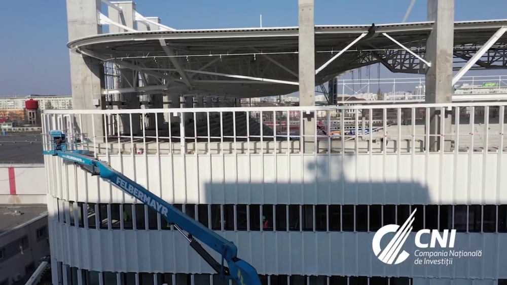 Imagini de senzatie cu noul stadion Rapid! S-au montat primele parti din nocturna, urmeaza gazonul. Cum arata azi arena si ce nume e cel mai probabil sa poarte_11