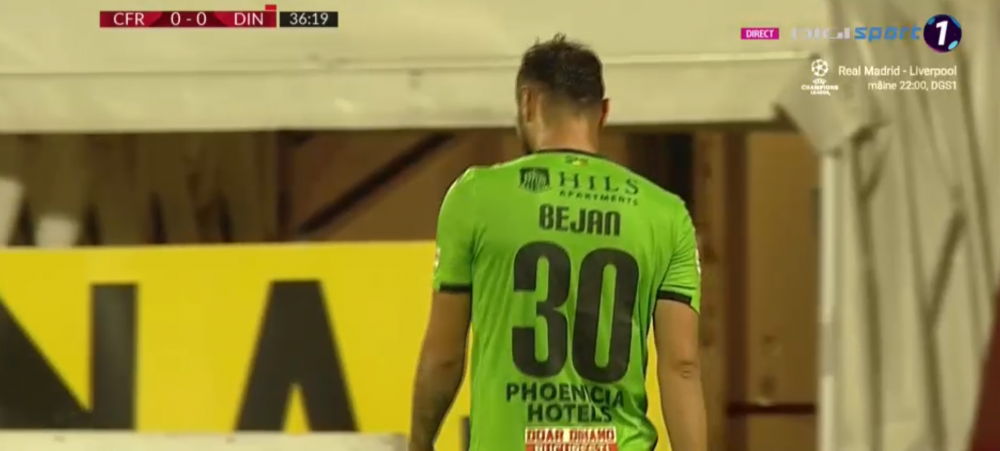 Dezastru pentru Dinamo la Cluj! Anton si Bejan au fost eliminati si alb-rosii au ramas in 9 oameni din minutul 37!_3