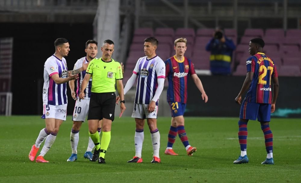 Scandal dupa ultima victorie a Barcelonei din campionat! Catalanii sunt acuzati ca au fost ajutati de arbitru, dupa un penalty refuzat si un rosu acordat incorect_3