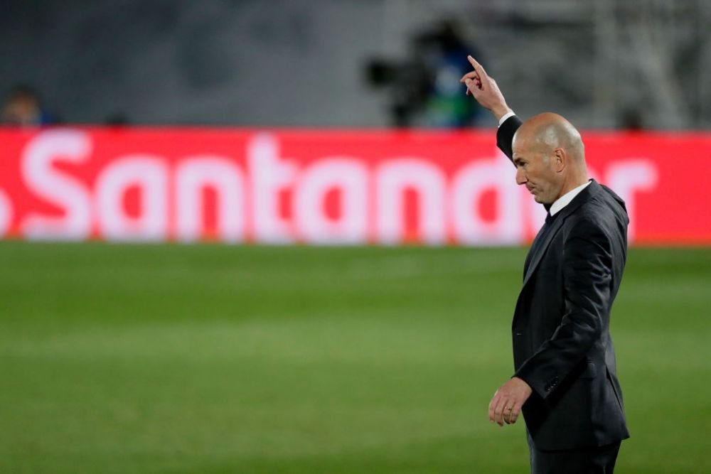 Zidane, fericit dupa victoria lui Real Madrid! 