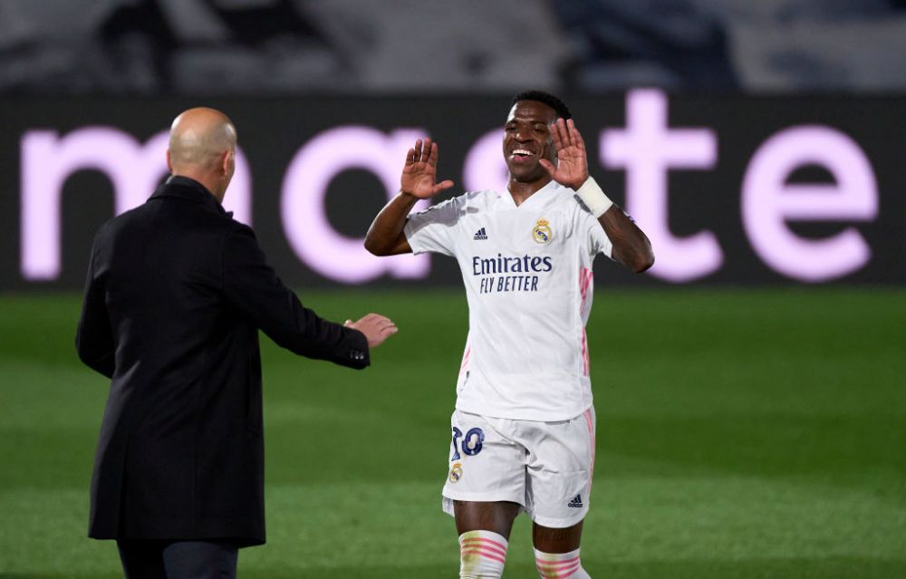 Zidane, fericit dupa victoria lui Real Madrid!
