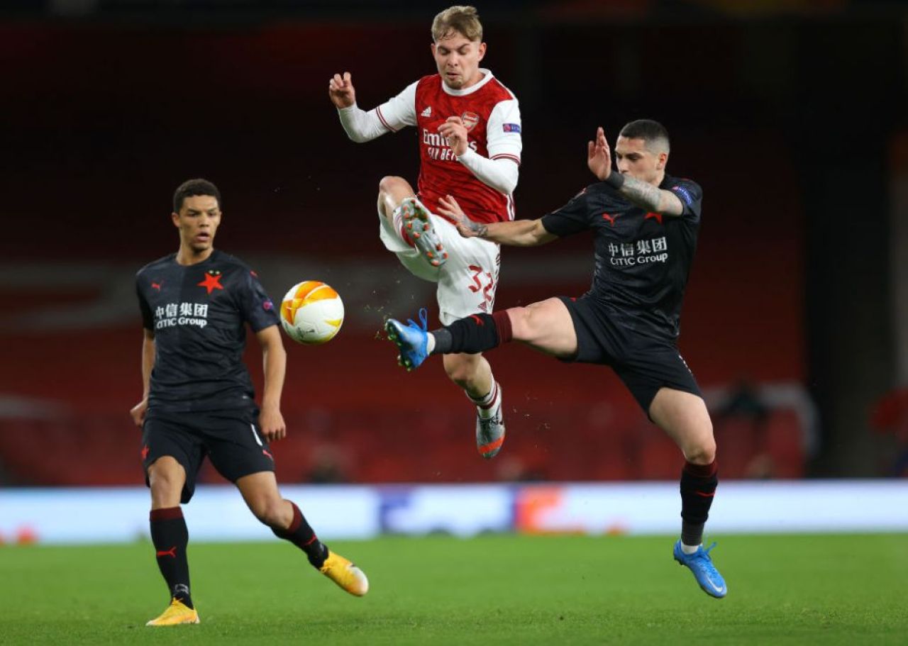 Stanciu, unul dintre cei mai buni jucatori ai Slaviei Praga in meciul cu Arsenal! Ce nota a primit romanul dupa remiza de pe Emirates _2