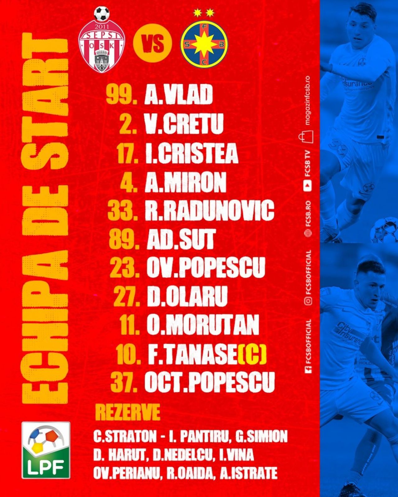 Sepsi 1-1 FCSB | Chin in repriza a doua! FCSB face egal cu Sepsi si tremura pentru primul loc in fata CFR-ului! Cum arata clasamentul_2
