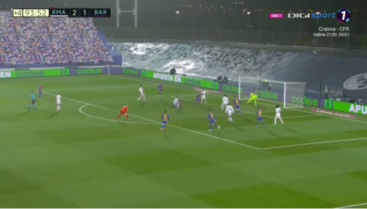 Fotbal minunat! Messi iese plouat si trist din El Clasico! Real 2-1 Barcelona! Barca, bara in minutul 94, cand Ter Stegen era in careul advers! AICI toate fazele_8