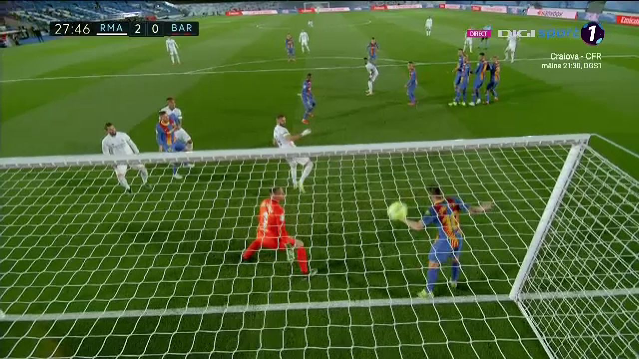 Fotbal minunat! Messi iese plouat si trist din El Clasico! Real 2-1 Barcelona! Barca, bara in minutul 94, cand Ter Stegen era in careul advers! AICI toate fazele_13