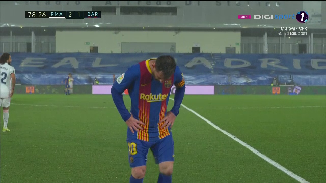 Imagini incredibile cu Messi la Madrid! A inceput sa tremure pe teren dupa potopul din repriza a doua! Ce s-a intamplat_3