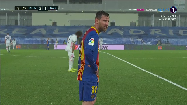 Imagini incredibile cu Messi la Madrid! A inceput sa tremure pe teren dupa potopul din repriza a doua! Ce s-a intamplat_4