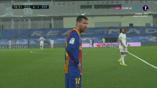 Imagini incredibile cu Messi la Madrid! A inceput sa tremure pe teren dupa potopul din repriza a doua! Ce s-a intamplat_6