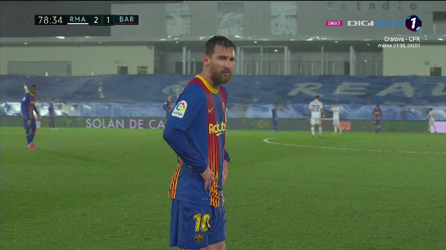 Imagini incredibile cu Messi la Madrid! A inceput sa tremure pe teren dupa potopul din repriza a doua! Ce s-a intamplat_8