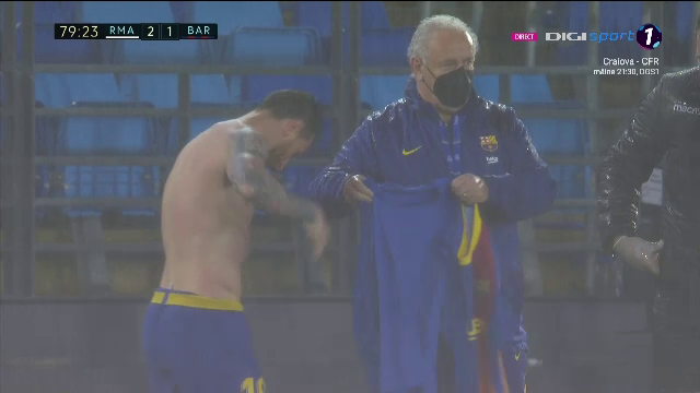 Imagini incredibile cu Messi la Madrid! A inceput sa tremure pe teren dupa potopul din repriza a doua! Ce s-a intamplat_12