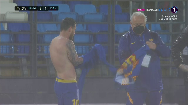 Imagini incredibile cu Messi la Madrid! A inceput sa tremure pe teren dupa potopul din repriza a doua! Ce s-a intamplat_14