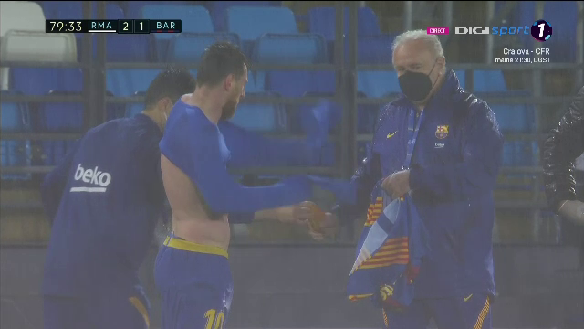 Imagini incredibile cu Messi la Madrid! A inceput sa tremure pe teren dupa potopul din repriza a doua! Ce s-a intamplat_15