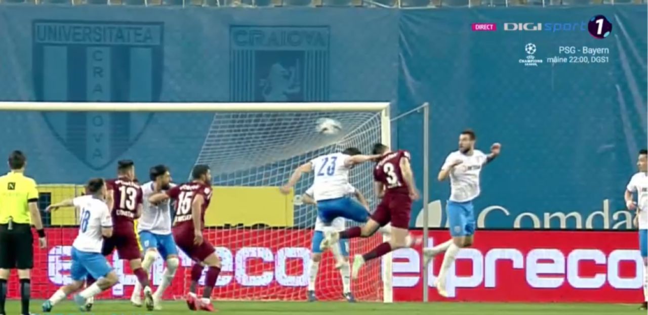 CFR a avut penalty, iar Koljic trebuia eliminat in minutul 60! Cele 4 faze care au aprins lupta dintre CFR si Craiova!_1