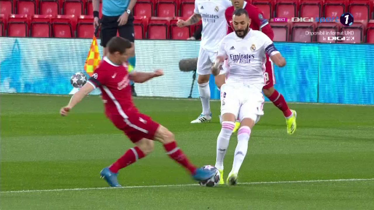 Trebuia eliminat Milner inca din minutul 1 al meciului cu Real?! Fault extrem de dur al englezului asupra lui Benzema! Faza la care banca Realului a sarit in aer_1