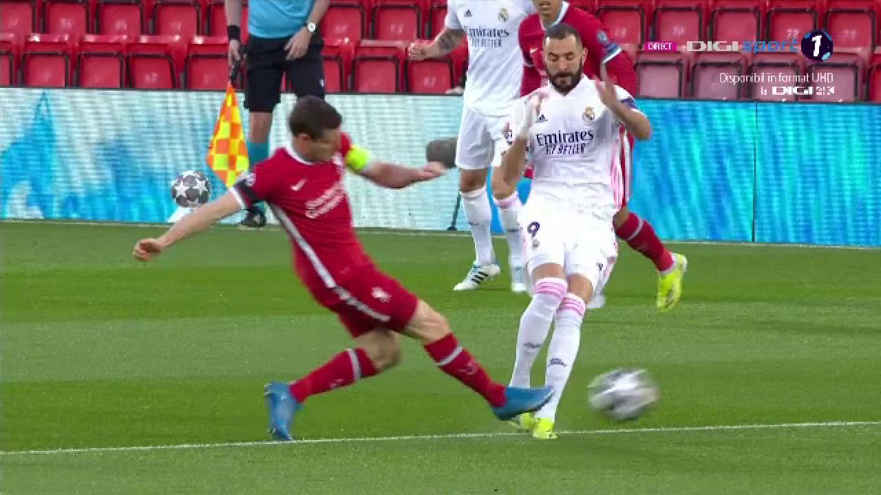 Trebuia eliminat Milner inca din minutul 1 al meciului cu Real?! Fault extrem de dur al englezului asupra lui Benzema! Faza la care banca Realului a sarit in aer_2