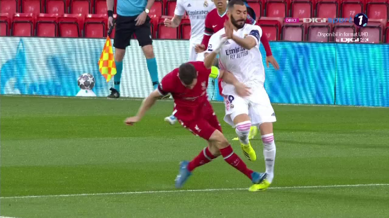 Trebuia eliminat Milner inca din minutul 1 al meciului cu Real?! Fault extrem de dur al englezului asupra lui Benzema! Faza la care banca Realului a sarit in aer_5
