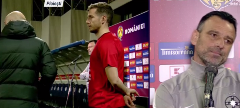 Petrea s-a enervat la interviu dupa ce reporterul i-a zis ca FCSB n-a jucat absolut nimic si n-a avut nicio idee de joc : O sa bagam doi fundasi stanga in dreapta, da?