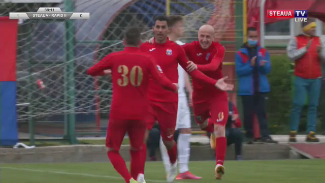 Victorie cu emotii pentru Steaua! Echipa lui Oprita, doua goluri in ultimele zece minute cu Rapid 2! Aici ai tot ce s-a intamplat in Steaua 2-0 Rapid 2 si cum arata clasamentul_7