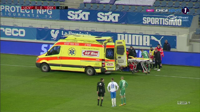 Baiaram, in lacrimi dupa accidentarea horror suferita! A fost scos cu ambulanta de pe teren! Imagini cu puternic impact emotional _21