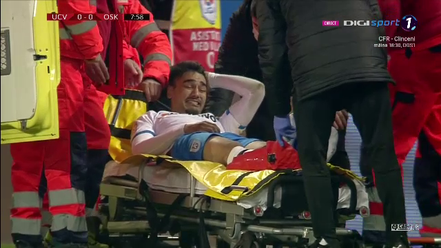 Baiaram, in lacrimi dupa accidentarea horror suferita! A fost scos cu ambulanta de pe teren! Imagini cu puternic impact emotional _28