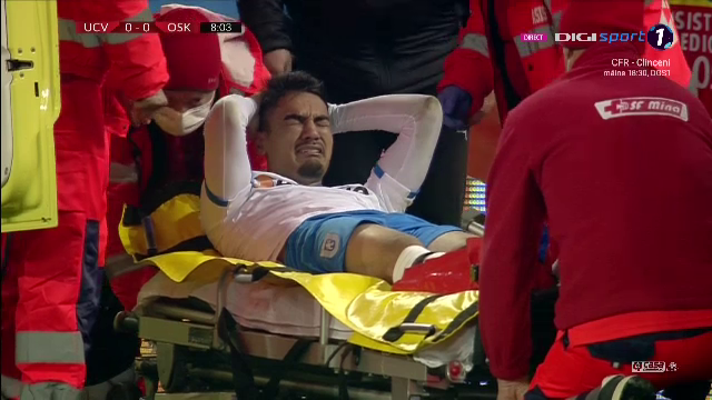 Baiaram, in lacrimi dupa accidentarea horror suferita! A fost scos cu ambulanta de pe teren! Imagini cu puternic impact emotional _40