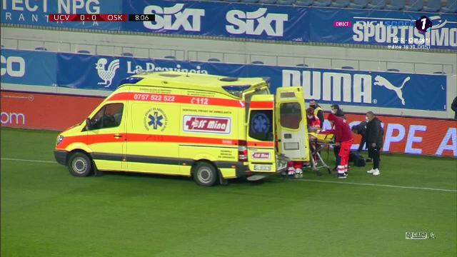 Baiaram, in lacrimi dupa accidentarea horror suferita! A fost scos cu ambulanta de pe teren! Imagini cu puternic impact emotional _43
