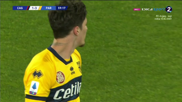 VIDEO | Goooool Man! Bijuterie a lui Dennis Man in derby-ul romanilor din Serie A! Cum a inscris cu Cagliari _6