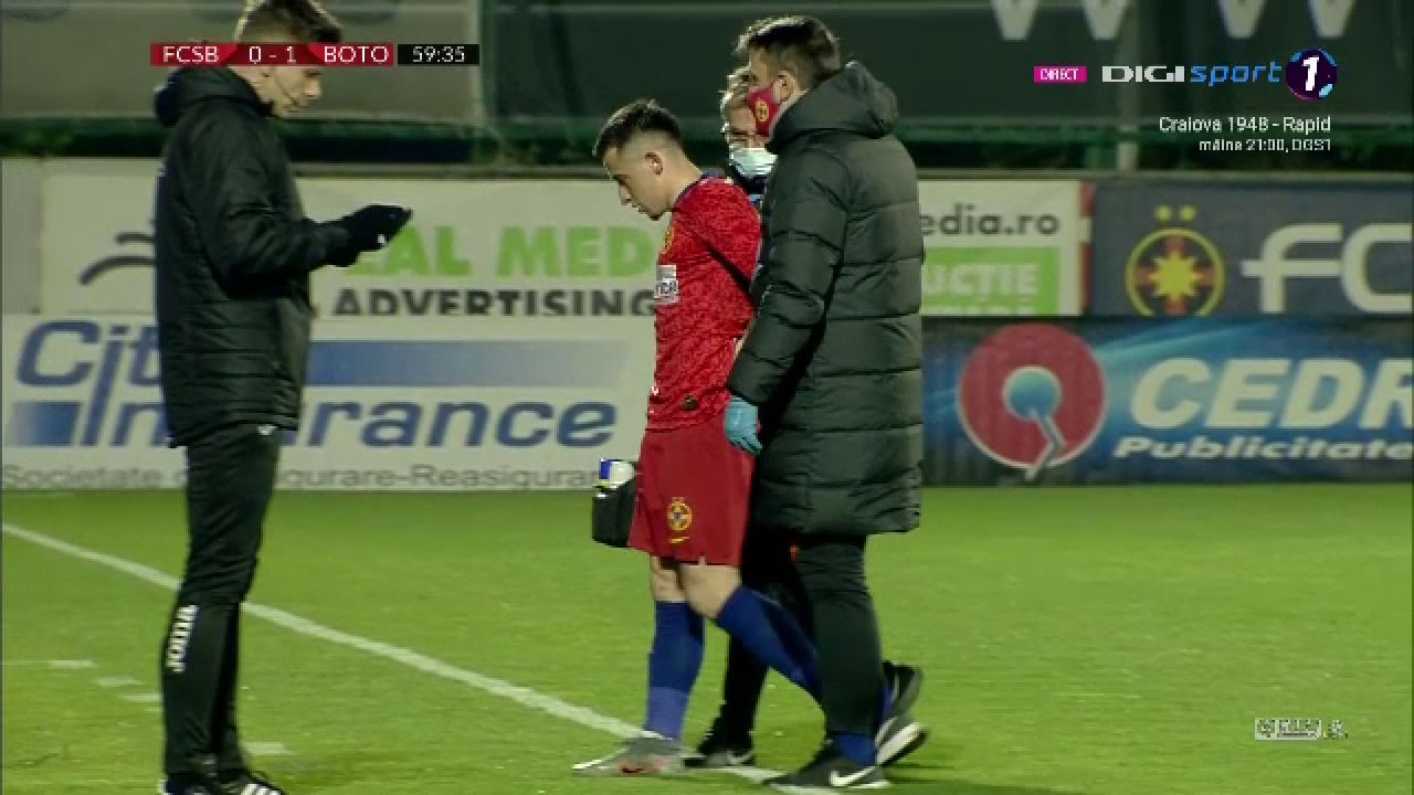 Se anunta probleme si mai mari pentru FCSB?! Morutan s-a accidentat si a fost schimbat de urgenta in meciul cu Botosani_3