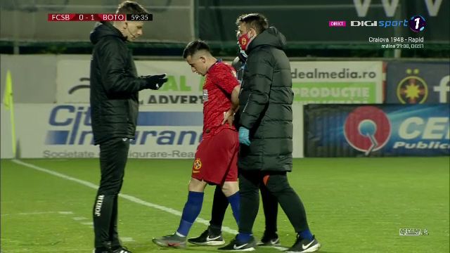 Se anunta probleme si mai mari pentru FCSB?! Morutan s-a accidentat si a fost schimbat de urgenta in meciul cu Botosani_4