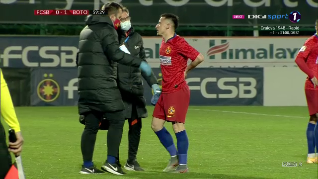 Se anunta probleme si mai mari pentru FCSB?! Morutan s-a accidentat si a fost schimbat de urgenta in meciul cu Botosani_11