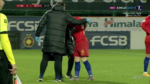 Se anunta probleme si mai mari pentru FCSB?! Morutan s-a accidentat si a fost schimbat de urgenta in meciul cu Botosani_12