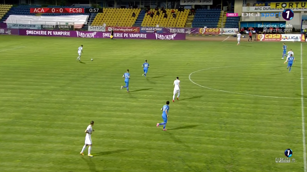 FCSB, din nou pe primul loc! Capitanul Tanase, eroul ros-albastrilor la Calarasi a inscris o 'dubla'! Cum arata clasamentul si tot ce s-a intamplat in Clinceni 0-2 FCSB_3